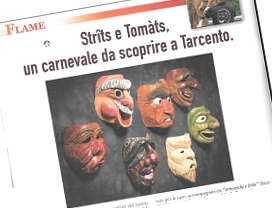 Strits e Tomats, un carnevale dal scoprire a Tarcento